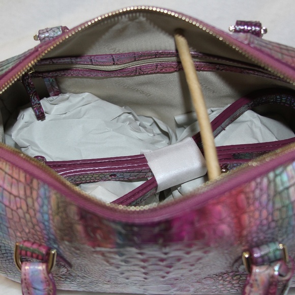 NWT Brahmin Stacy Satchel Crossbody Shoulder Bag Magical Mini Melbourne - Picture 5 of 8